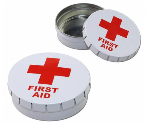 ClickClack Box First Aid Metal Box - 55mm -  Price: 2,00€