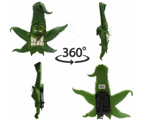 Cannabuds Acrylic Pendulum Wall Clock - Height 30cm -  Price: 19,90€