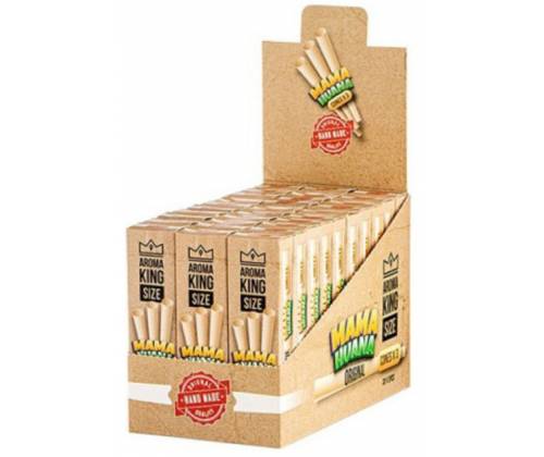 Aroma King Cone Κώνος Mama Huana Ακατέργαστο - King Size 3τεμ. - Τιμή: 1,90€