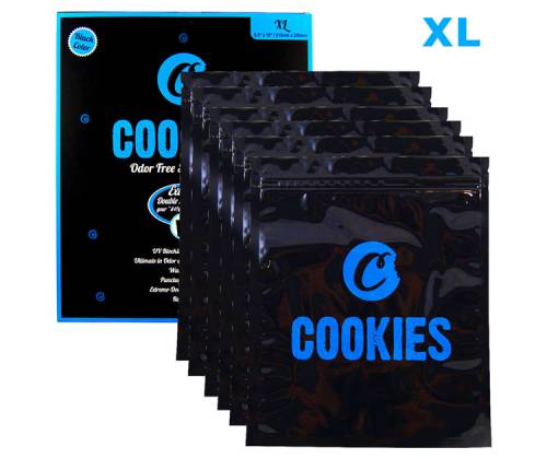 Σακουλάκι Ασφαλείας Cookies Ziplock Smell Proof - XL (215x255mm) - Τιμή: 3,30€