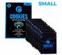 Σακουλάκι Ασφαλείας Cookies Ziplock Smell Proof - Small (102x76mm) - Τιμή: 1,00€