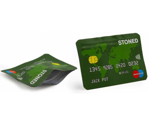 Zip Security Bag - Credit Card (85x55mm) -  Price: 1,40€