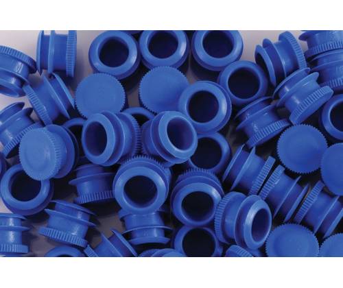 Cap for Storage Cylinder Plastic Blue - 15mm -  Price: 0,20€