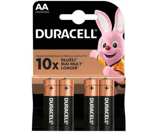 Αλκαλικές Μπαταρίες Duracell Μέγεθος AA - Τιμή: 2,80€