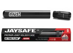 Gizeh - Jaysafe Κύλινδρος Αποθήκευσης Μεταλλικός Premium 11cm - Μαύρο