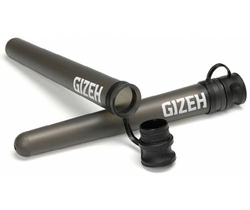 Gizeh Storage Cylinder 11.5cm - Black Transparent -  Price: 1,40€