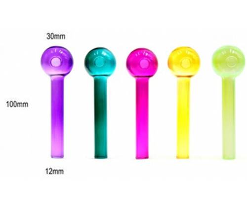 Atomic Πιπάκι Γυάλινο 10cm - Διάφορα Χρώματα - Τιμή: 3,90€