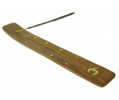 Βάση για Aρωματικά Stick Καφέ - Ξύλινη Star II - Τιμή: 2,70€