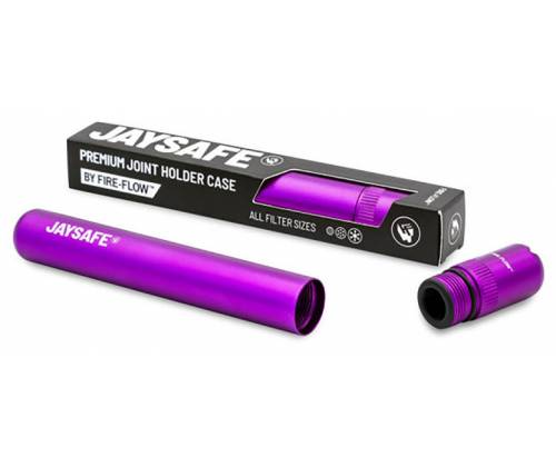 Jaysafe Κύλινδρος Αποθήκευσης Μεταλλικός Premium 11cm - Μωβ - Τιμή: 8,50€