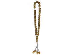 Κομπολόι από Ρητίνη με 27 Μπίλες - Καφέ