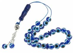 Κομπολόι από Ρητίνη με 27 Μπίλες - Μάτι