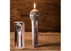 Λαμπάδα Πασχαλινή - Μικρόφωνο 17,5x5,3cm