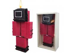 Λαμπάδα Πασχαλινή - 3D Κόκκινος Στρατιώτης 22x11.5x5.5cm