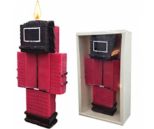 Easter Candle - 3D Red Soldier 22x11.5x5.5cm