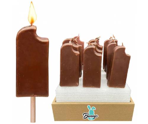 Easter Candle - Ice Cream Stick 11x6.5x2.5cm -  Price: 3,80€