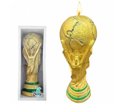 Λαμπάδα Πασχαλινή - Κύπελλο Ποδοσφαίρου 23x8cm - Τιμή: 7,70€
