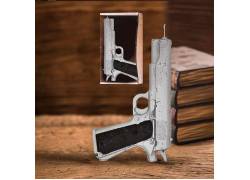 Λαμπάδα Πασχαλινή - Περίστροφο 20x8cm