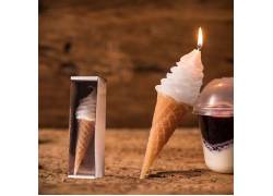 Λαμπάδα Πασχαλινή - Παγωτό Χωνάκι 16x6cm