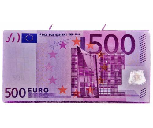 Λαμπάδα Πασχαλινή - 3D Χαρτονόμισμα 500€ 15,5x7,5cm - Τιμή: 5,30€