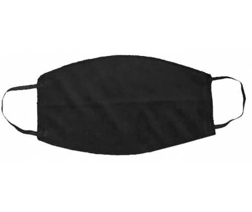 Μάσκα Προστασίας Βαμβακερή Μαύρη - Πολλαπλών Χρήσεων - Τιμή: 0,99€