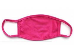 Μάσκα Προστασίας Παιδική Βαμβακερή Φούξια - Για Κορίτσια