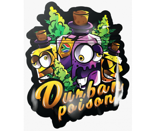 Safety Mylar Zip Bag - Durbann Poison -  Price: 0,90€