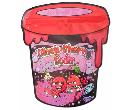 Σακουλάκι Ασφαλείας Mylar Zip Bag - Blackcherry - Τιμή: 0,90€