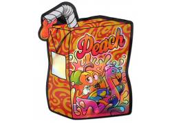 Σακουλάκι Ασφαλείας Mylar Zip Bag - Peach
