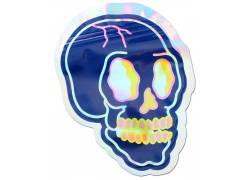 Σακουλάκι Ασφαλείας Mylar Zip Bag - Skull