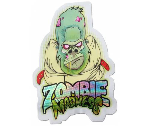 Σακουλάκι Ασφαλείας Mylar Zip Bag - Zombie - Τιμή: 0,90€