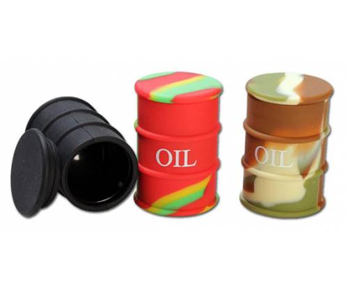 Δοχείο Αποθήκευσης Σιλικόνης Oil Jar 26ml - Διάμετρος 40mm - Τιμή: 6,20€