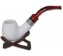 Κλασική Πίπα Καπνού MD Κεραμική Λευκό Ματ 14cm - 40004008 - Τιμή: 11,90€