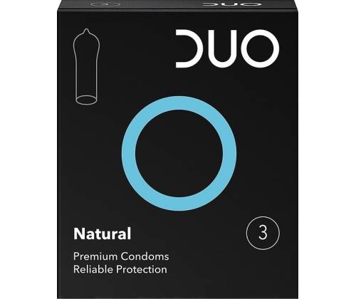 Προφυλακτικά Duo Κανονικό 3τμχ - Τιμή: 1,40€