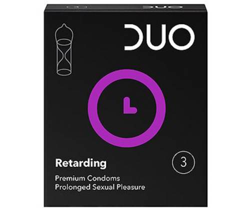 Προφυλακτικά Duo Επιβραδυντικό 3τμχ - Τιμή: 1,40€
