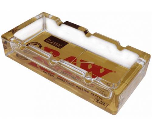 Raw Classic Pack Glass Ashtray - Τασάκι Raw 15,5x8cm - Τιμή: 9,90€