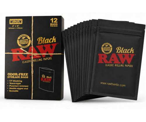 RAW Odor-Free Storage Bag - Medium (15x10cm) - Price: 0,60€