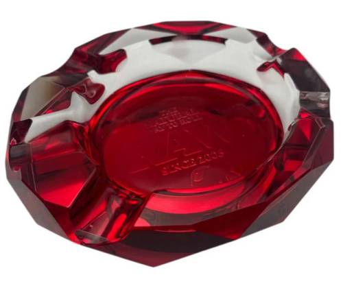 RAW Crystal Ashtray Ruby Red - Τασάκι Raw Κρυστάλλινο - Τιμή: 28,90€