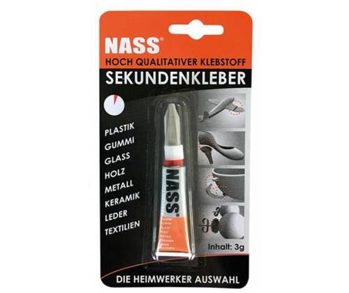 Sekundenkleber - Κόλλα Στιγμής 3gr - Τιμή: 0,75€