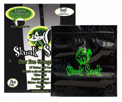 Σακουλάκι Ασφαλείας Skunk Sack Black - Small (102x76mm) - Τιμή: 0,70€