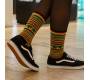Κάλτσες Μακριές LGZ Crew (42-46) - Classic Rasta - Τιμή: 4,60€