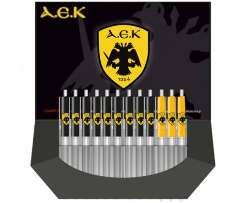 Στυλό Διαρκείας - Κίτρινο ΑΕΚ - Τιμή: 4,50€