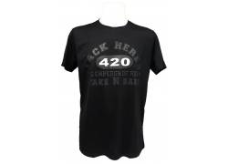 Lauren Rose Μπλουζάκι Original T-Shirt 420 Jack Herer - Μαύρο