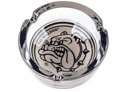 The Bulldog Amsterdam Τασάκι Γυάλινο Μαύρο 10cm