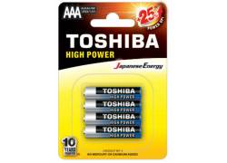 Αλκαλικές Μπαταρίες Toshiba Μέγεθος AAA