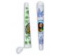 Plastic Storage Cylinder White RastaMan - 12cm -  Price: 0,85€