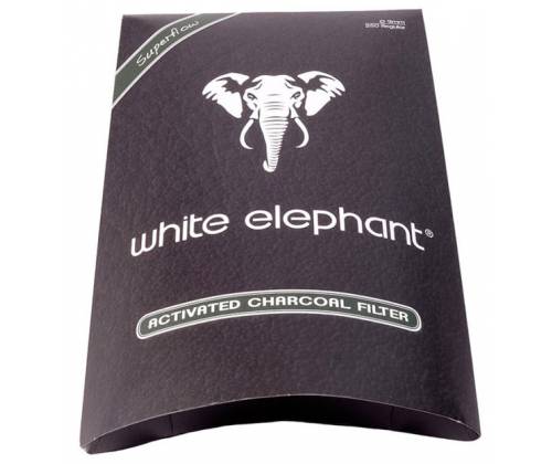 Elephant Active Charcoal Φιλτράκια για Πίπα καπνού 9mm - XXL Pack 250 τεμ. - Τιμή: 26,50€