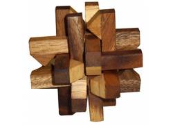 Ξύλινος Κατασκευαστικός Γρίφος Μπλεγμένοι Σταυροί (Sontor)