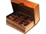 Ξύλινος Κατασκευαστικός Γρίφος Κασετίνα Δώρου 6 Γρίφων (Wooden Gift Box)