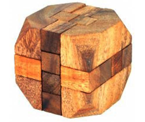 Ξύλινος Κατασκευαστικός Γρίφος  Διαμάντι (Diamond) - Τιμή: 10,00€