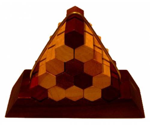 Ξύλινος Κατασκευαστικός Γρίφος Κυψέλη (Hexagon) - Τιμή: 15,00€